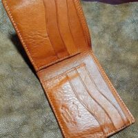 Bifold wallet "Recruit" Chernyshev`A WORKSHOP Изделия из кожи ручной работы, сделано с душой Автор: Чернышёв Андрей, г. Смоленск Магазин: https://marketcraft.ru/Chernyshev`A