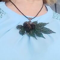 podveska Ezhevika Chudesa medi Украшения ручной работы из меди, гальваника Автор: Татьяна Шляпкина, г. Стерлитамак Республика Башкортостан Магазин: https://marketcraft.ru/store/chudesa-medi/#