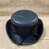 shlyapa tsilindr iz kozh i Автор: Дмитрий Девятых, г. Екатеринбург Магазин: https://marketcraft.ru/exclusive_steampunk