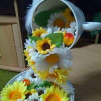 Topiariy "Letyashchaya kruzhka" TaninyRuchki Сувениры из джута с душой. Автор: Татьяна Семёнкина г. Чайковский Магазин: https://marketcraft.ru/store/taniny-ruchki/