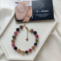 Tourmaline bracelet Браслет из Турмалина - Талисманы Судьбы Энерго - Украшения из натуральных камней, амулеты, обереги, талисманы Автор: Аглая Лекси, г.Екатеринбург Магазин: https://marketcraft.ru/a-leksi